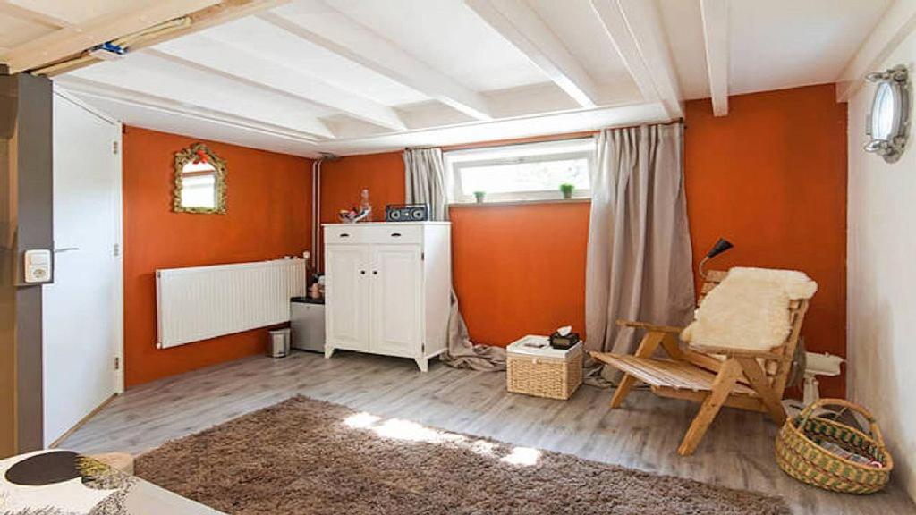 Benedenverdieping In Woonboot Met Tuinterras Utrecht Exterior photo