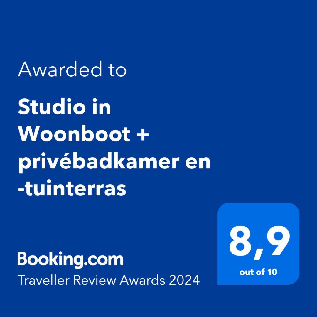 Benedenverdieping In Woonboot Met Tuinterras Utrecht Exterior photo